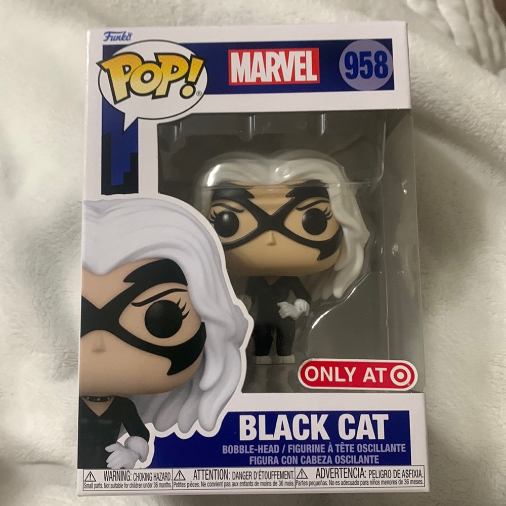 Marvel black cat funko pop
